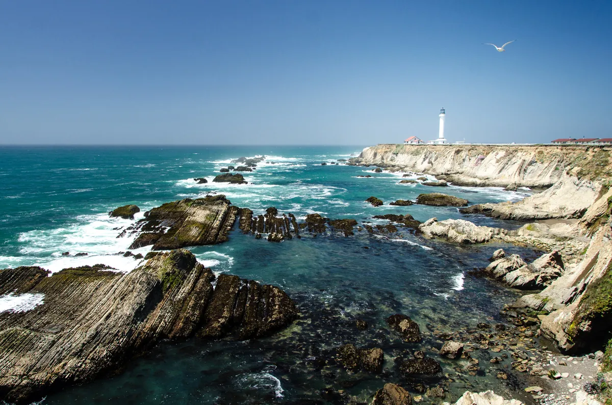 Point Arena Lighthouse: fine art coastal photograph by J Grigg