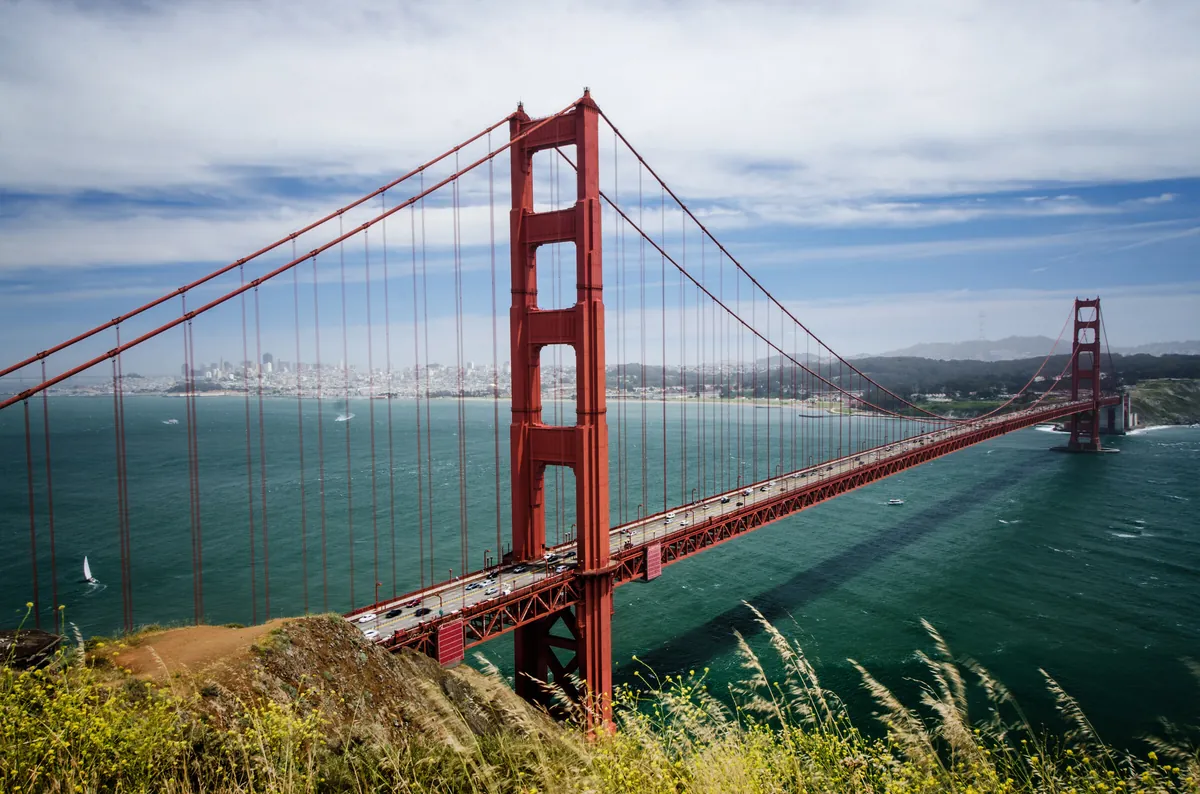 Golden Gate Bridge: fine art urban photograph by J Grigg