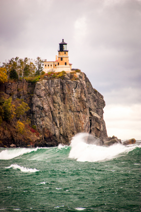 Stormy Split Rock Lighthouse