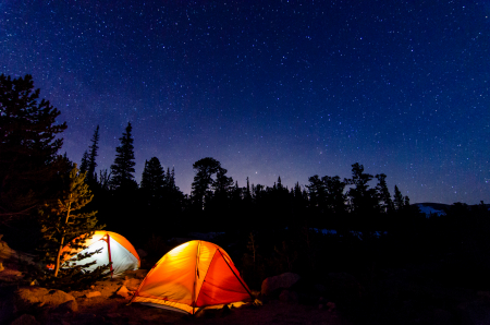 Sandbeach Lake Night