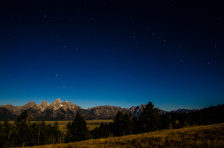 Big Dipper Over the Tetons