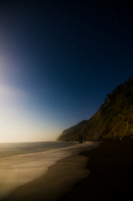Usal Beach Night